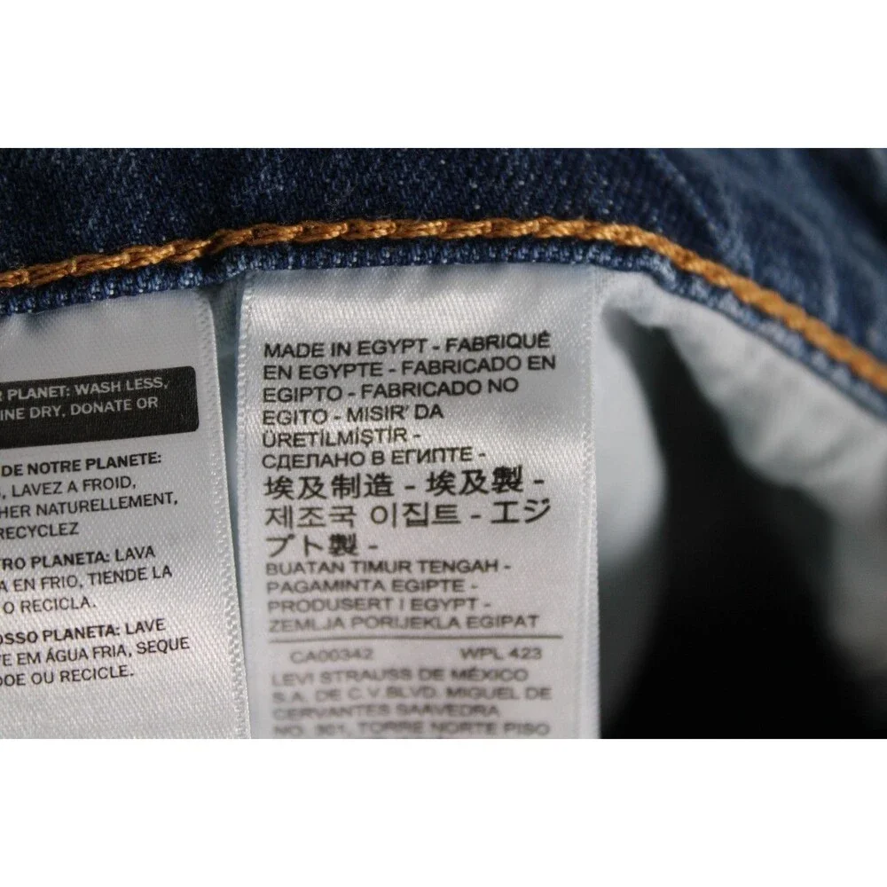 Levi's 559 Relaxed Straight Fit Jeans Mens 34x34 Medium Stonewash Ease NWT